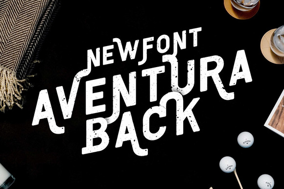 Aventura: The Vintage Sans Serif Built for Contrast and Cohesion