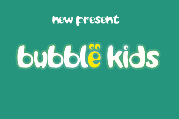 Bubble Kids: Why This Playful Font Deserves a Place in Your Design Toolkit
