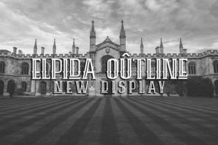 Elpida Outline: A Display Font with Neo-Gothic Soul