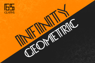 Infinity: A Geometric Typeface for Bold Identities