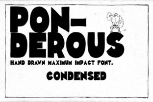 Ponderous Condensed: A Strategic Approach to Typography for Decision-Makers