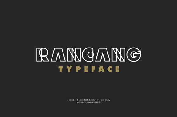 Rancang: A Strategic Tool for Modern Display and Headline Design