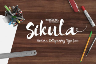 Sikula Font: A Modern Calligraphy Script for Thoughtful Design Choices