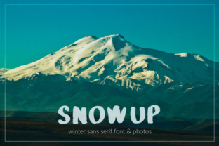 SnowUP: Winter Typography for Modern Branding