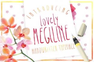 The Playful Elegance of Megiline: A Handwritten Font with Purpose