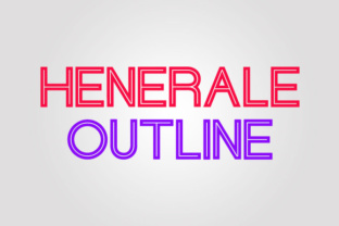 Understanding Henerale Outline: A Comprehensive Guide to the Geometric Outline Font
